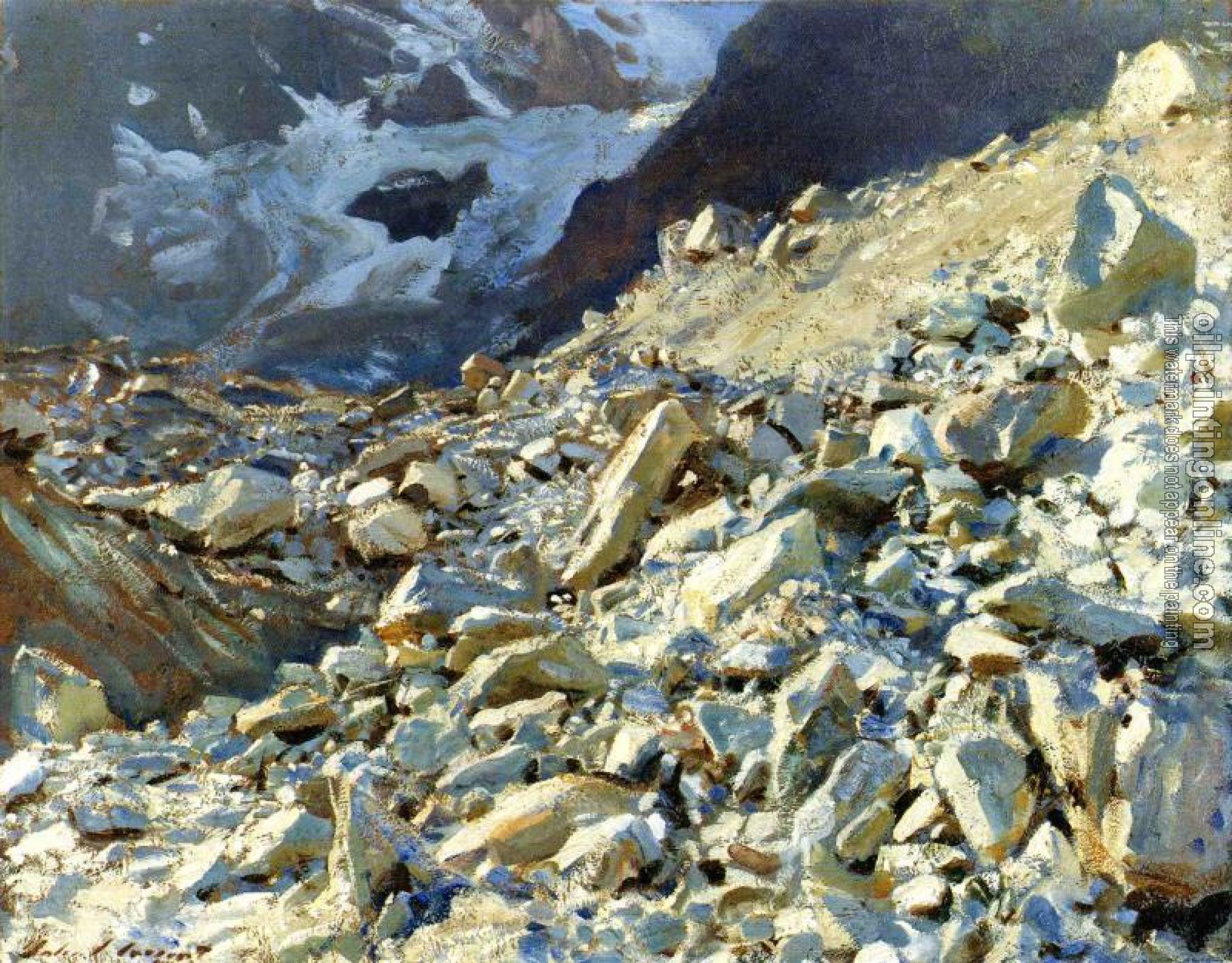 Sargent, John Singer - The Moraine